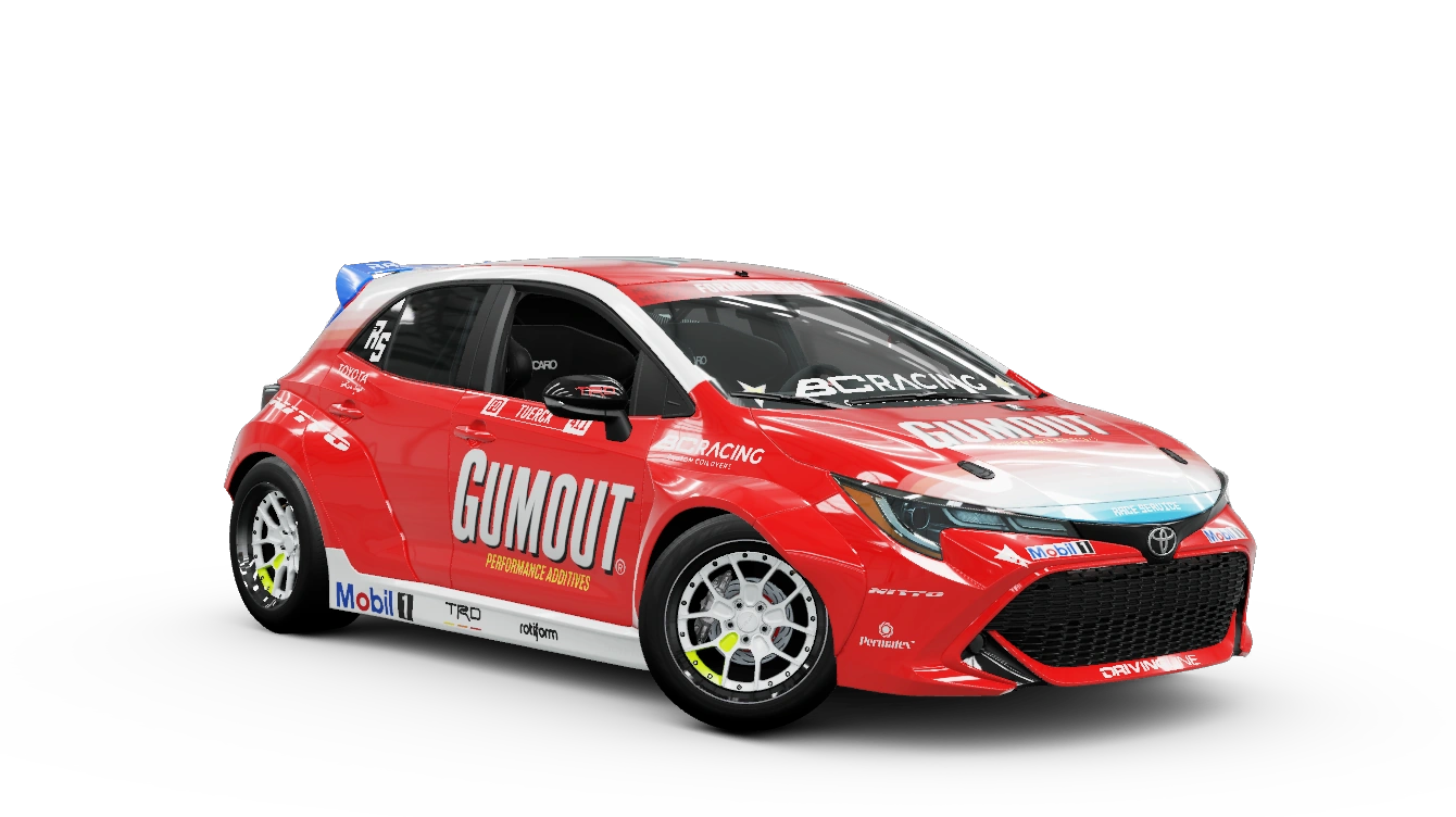 Miniature officielle de la 2019 Formula Drift #411 Toyota Corolla Hatchback