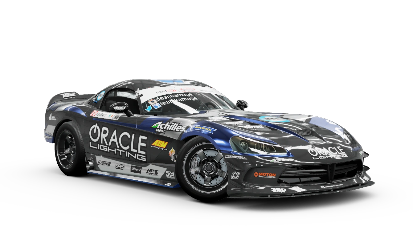 Miniature officielle de la 2006 Formula Drift #43 Dodge Viper SRT-10 ACR