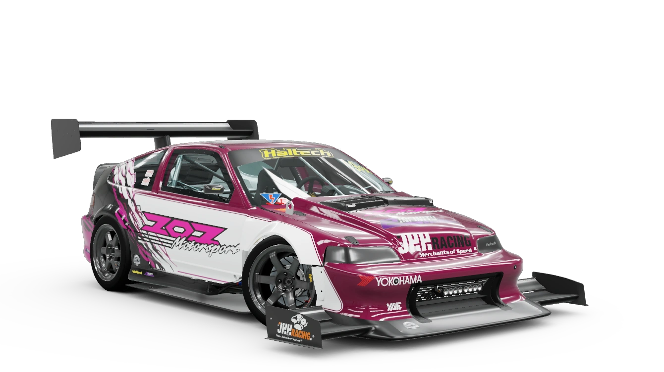 Miniature officielle de la 1990 Honda #19 101 Motorsport CRX WTAC