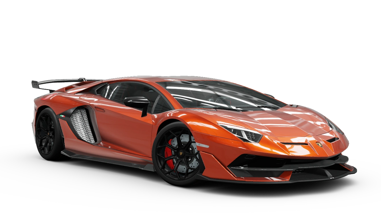 Miniature officielle de la 2018 Lamborghini Aventador SVJ