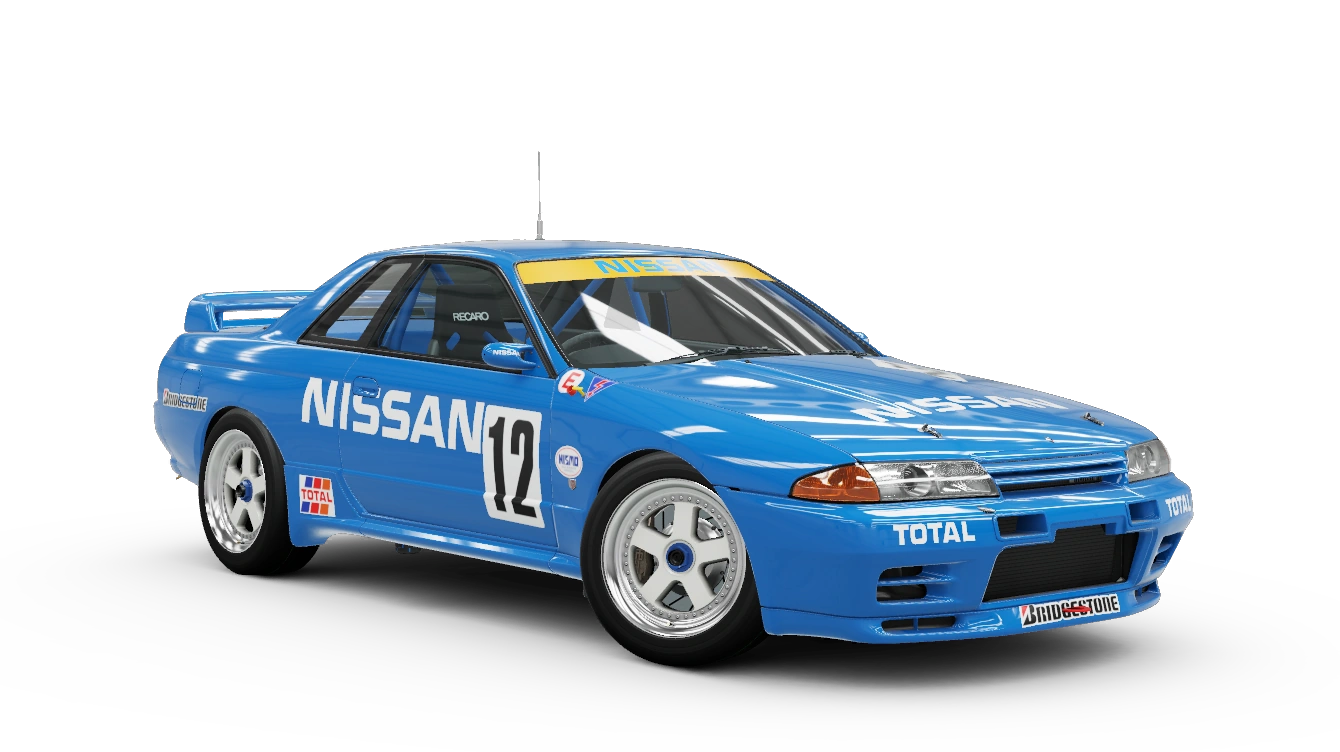 Miniature officielle de la 1990 Nissan #12 Skyline GT-R (BNR32 Gr.A) JTC
