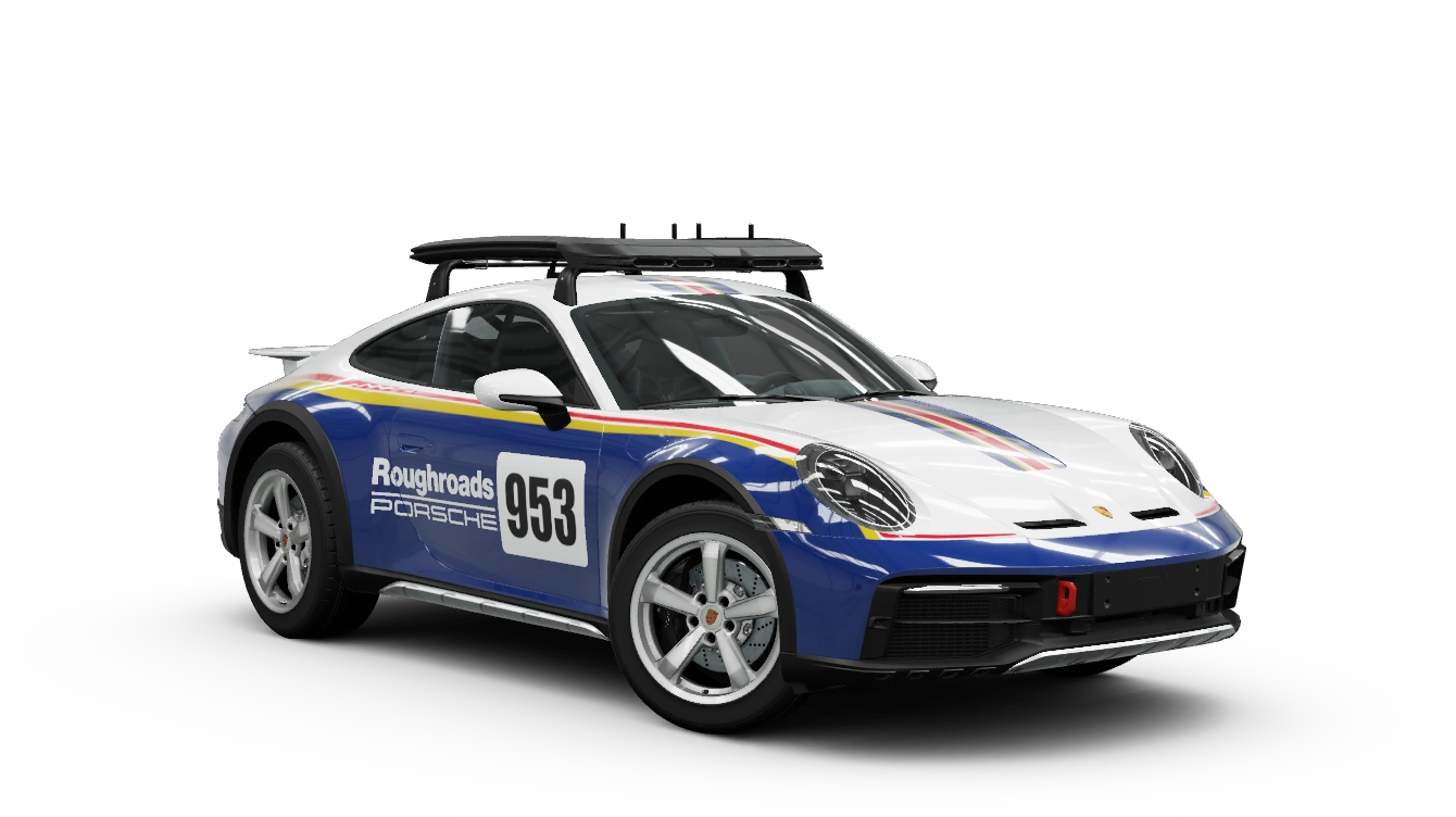 Miniature officielle de la 2023 Porsche 911 Rallye