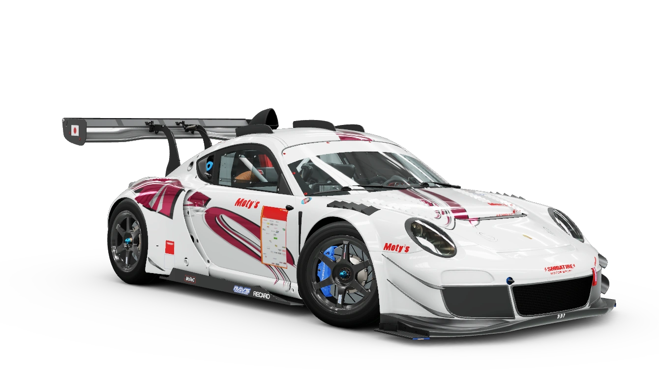 Miniature officielle de la 2005 Porsche Cayman GT3 WTAC