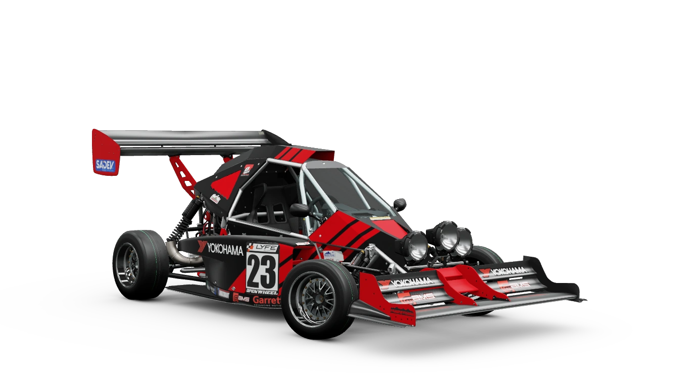 Miniature officielle de la 2020 SIERRA Cars #23 Yokohama ALPHA